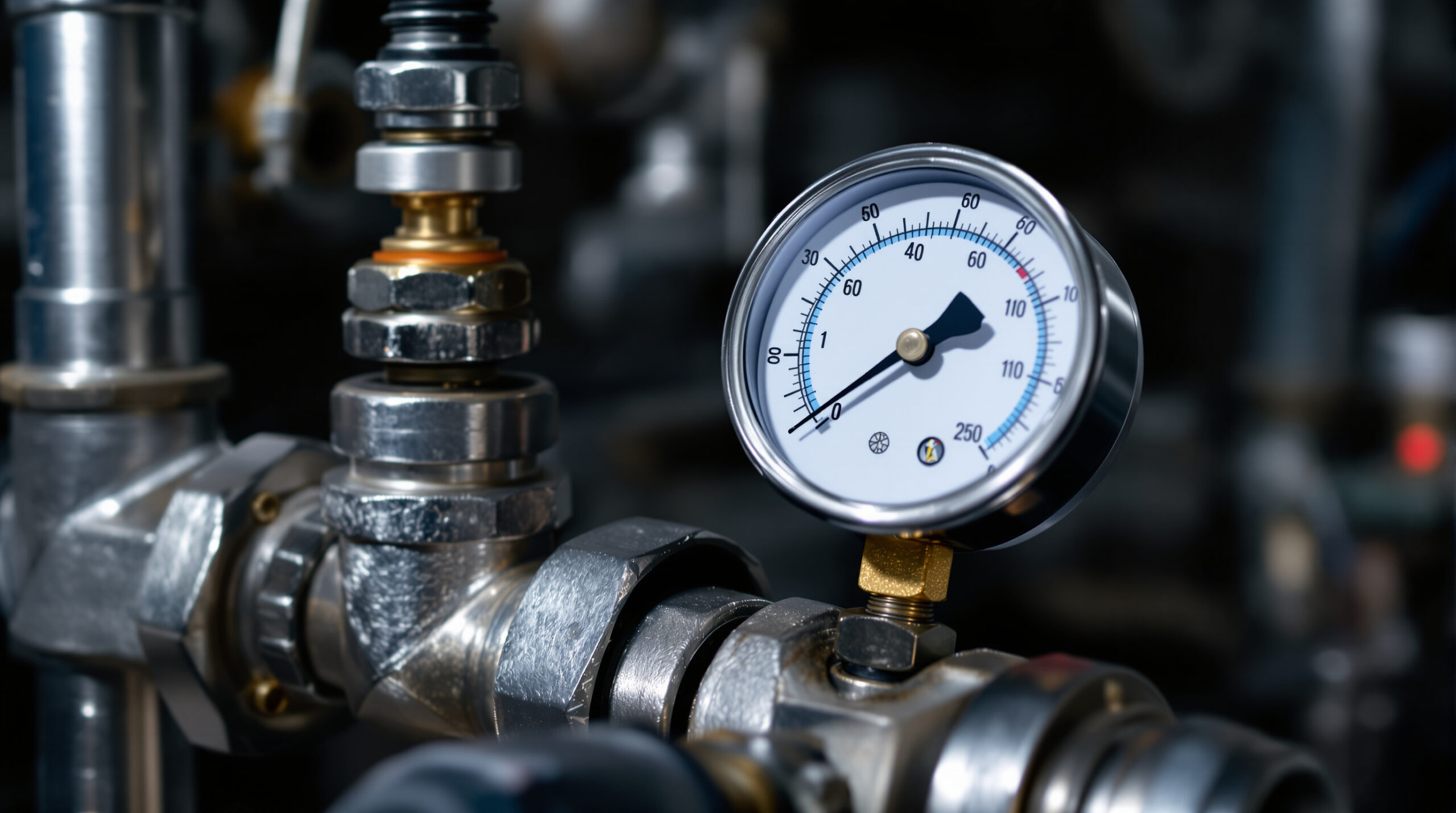 Dichtheitsprüfung Manometer Detail Iserlohn